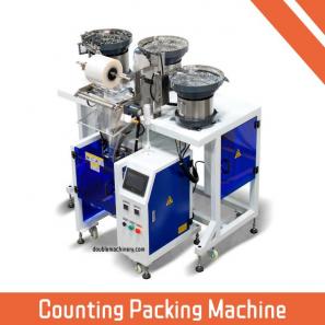 Three Vibratory Bowls Screw Packing Machine